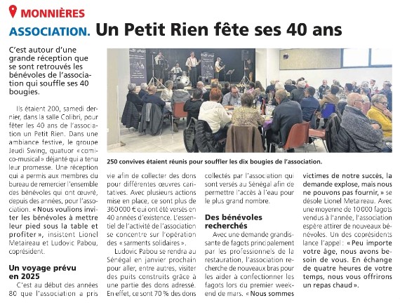 40 ans UPR